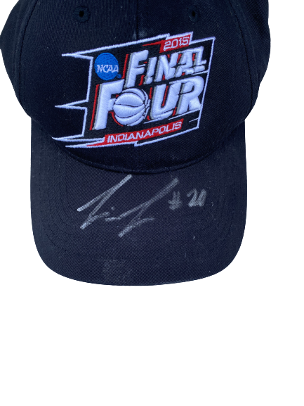Travis Trice Michigan State Basketball Signed Final Four Hat
