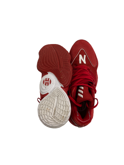 Travis Vokolek Nebraska Football Team-Issued Shoes (Size 15)
