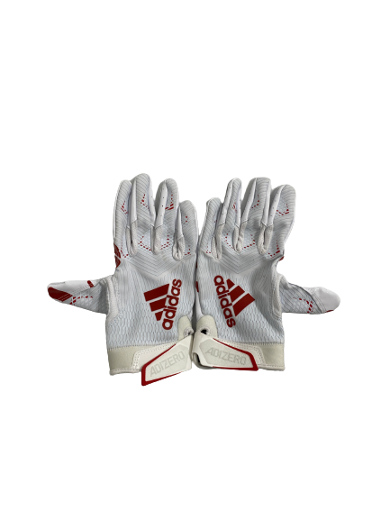 Travis Vokolek Nebraska Football Player-Exclusive Gloves (Size XXXL)