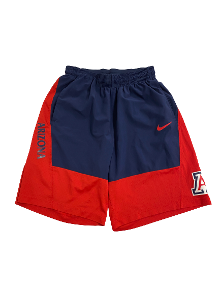 Jordan Mains Arizona Basketball Team-Issued Shorts (Size L)