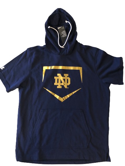 Daniel Jung Notre Dame Baseball Exclusive Short Sleeve Hoodie (Size L)