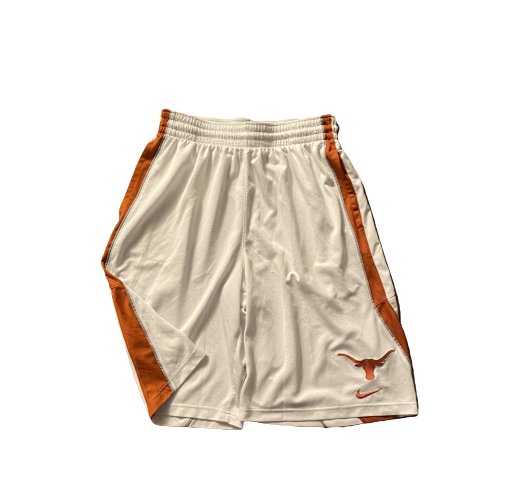 Joe Schwartz Texas Basketball Nike Practice Shorts (Size L)