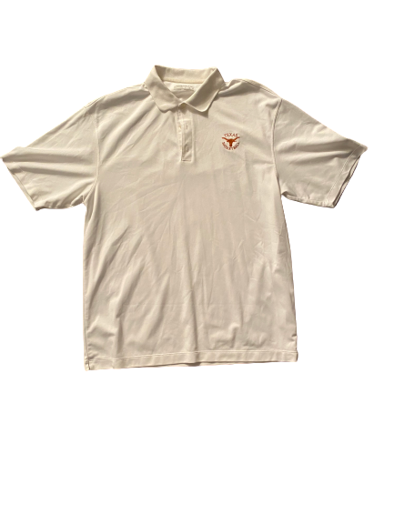 Joe Schwartz Texas Basketball Nike Polo Shirt (Size L)