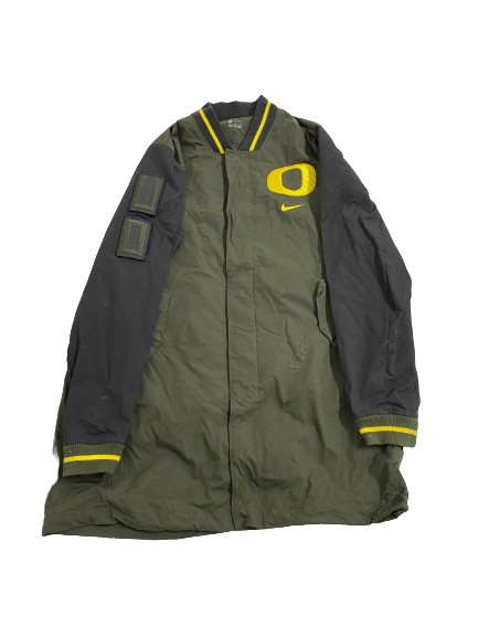 Eric Williams Jr. Oregon Basketball Player-Exclusive Premium Jacket (Rare) (Size L)