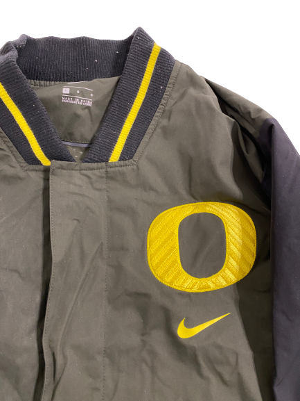 Eric Williams Jr. Oregon Basketball Player-Exclusive Premium Jacket (Rare) (Size L)