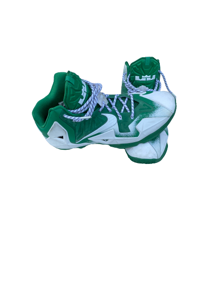 Travis Trice Michigan State Basketball Team Issued Shoes (Size 13)
