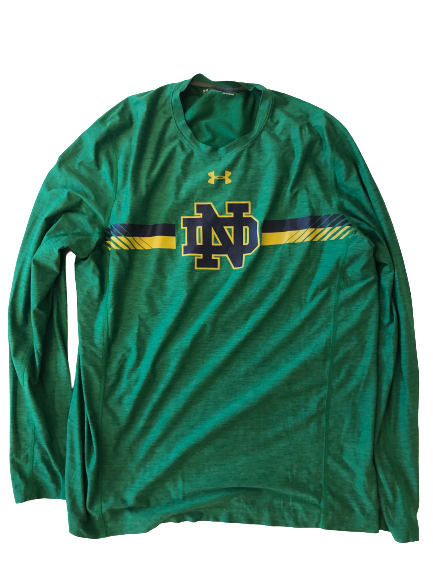 Daniel Jung Notre Dame Baseball Performance Long Sleeve Shirt (Size L)