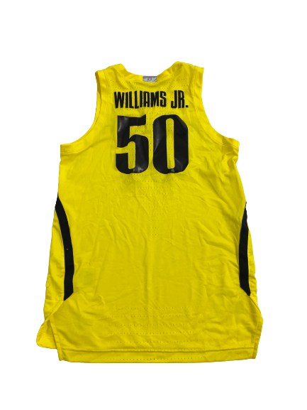 Eric Williams Jr. Oregon Basketball 2019-2020 Season Game-Worn Jersey (Size 46)