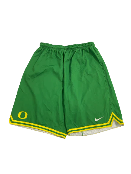 Eric Williams Jr. Oregon Basketball Player-Exclusive Practice Shorts (Size L)