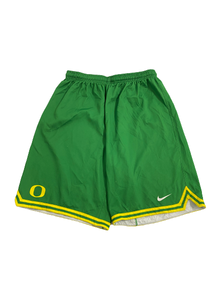 Eric Williams Jr. Oregon Basketball Player-Exclusive Practice Shorts (Size XL)
