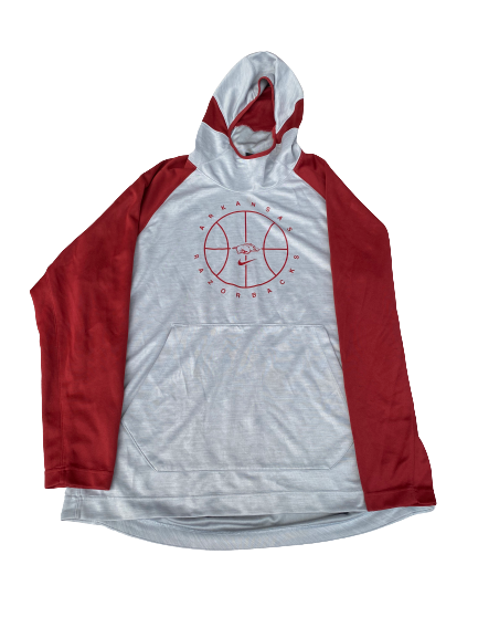 Vance Jackson Arkansas Basketball Team Issued Travel Sweatshirt (Size 2XL)
