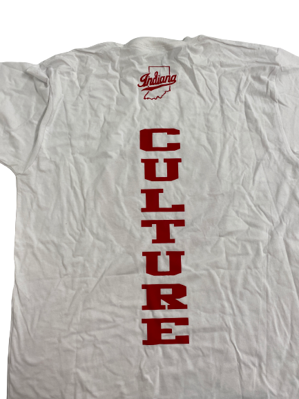 Miller Kopp Indiana Basketball Player Exclusive "CULTURE" T-Shirt (Size XL)