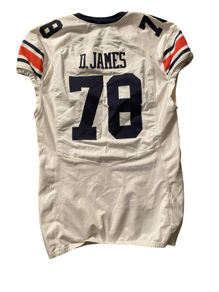 Darius James Auburn Football Allstate Sugar Bowl Game-Worn Jersey (1/2/2017)