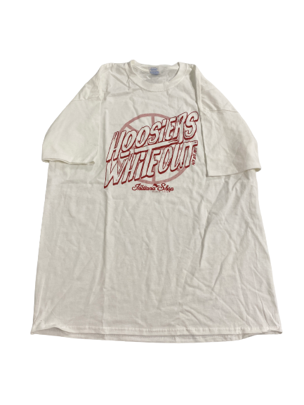 Miller Kopp Indiana Basketball Hoosiers White Out T-Shirt (Size XL)