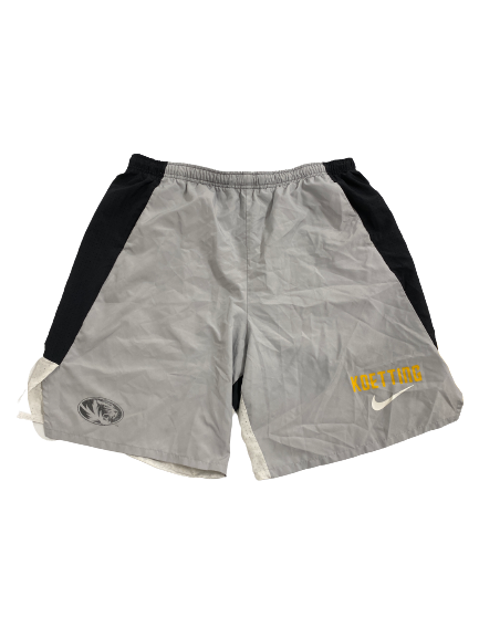 Sean Koetting Missouri Football Player-Exclusive Shorts With Name (Size XL)