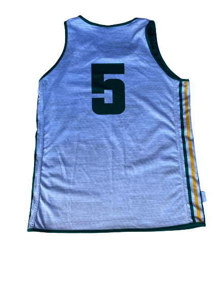 Jaire Grayer George Mason Basketball Reversible Practice Jersey (Size L)
