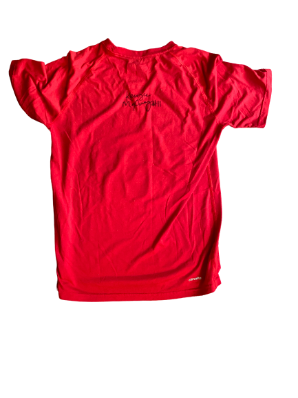 Kenzie Maloney Nebraska Volleyball SIGNED 2015 National Champions T-Shirt (Size M)