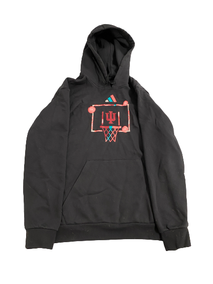 Miller Kopp Indiana Basketball Team-Issued Sweatshirt (Size XL)