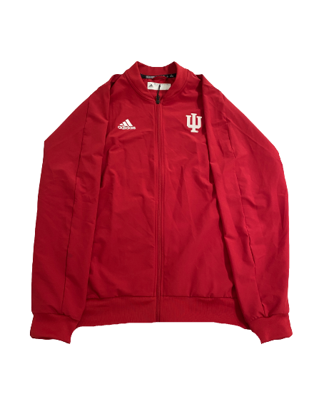Miller Kopp Indiana Basketball Team-Issued Zip-Up Jacket (Size XLT)