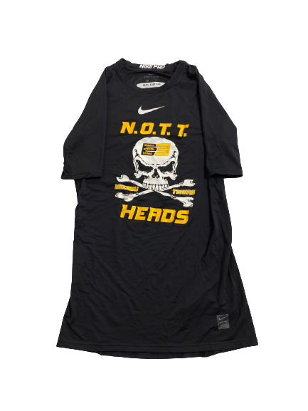 Sean Koetting Missouri Football Player-Exclusive "Special Teams" Fitted Compression Shirt (Size L)