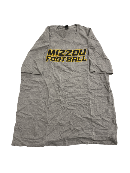 Sean Koetting Missouri Football Player-Exclusive "1-Team 1-Goal" T-Shirt (Size XL)