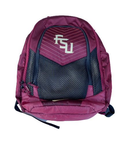 Cole Sands Florida State Baseball Athlete Issued Backpack with Number – The Players Trunk