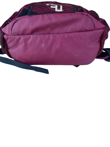 fsu nike vapor backpack Cole Sands Florida State Baseball Athlete Issued Backpack with Number – The Players Trunk