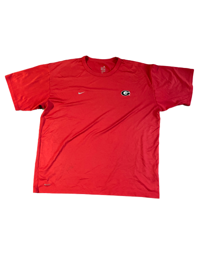 Steven Van Tiflin Georgia Team Issued Workout Shirt (Size XL)