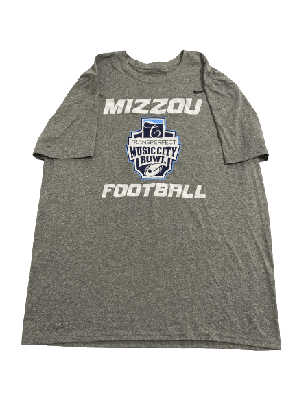 Sean Koetting Missouri Football Player-Exclusive "Music City Bowl" T-Shirt (Size XL)