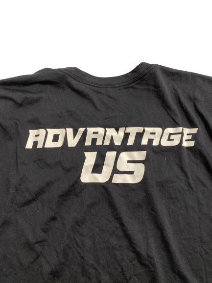 Sean Koetting Missouri Football Player-Exclusive "Advantage Us" T-Shirt (Size XL)