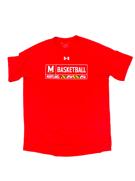 Maryland Basketball Team Issued T-Shirt (Size L)