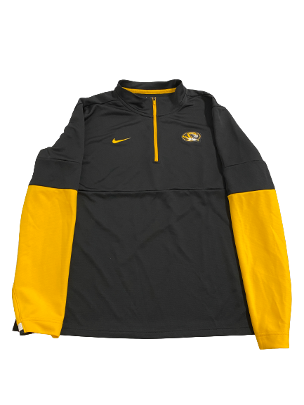 Sean Koetting Missouri Football Team-Issued Quarter-Zip Jacket (Size XL)