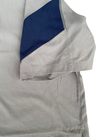 Tommy Kraemer Notre Dame Football Team Issued Quarter-Zip Pullover (Size XXXL)