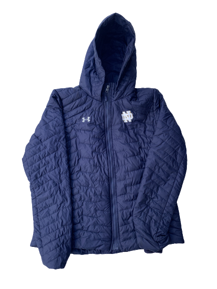 Arike Ogunbowale Notre Dame Team Issued Winter Coat (Size Women&