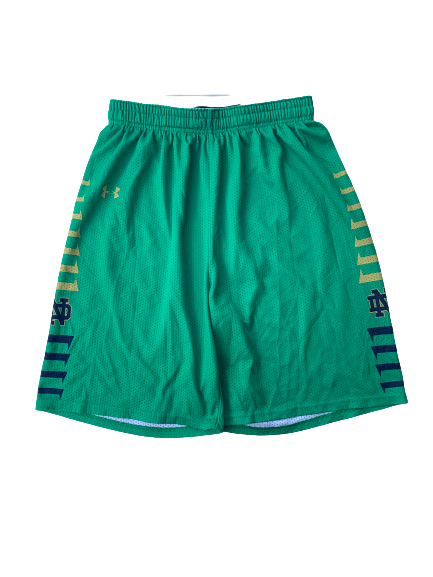 Arike Ogunbowale Notre Dame Team Exclusive Practice Shorts (Size L)