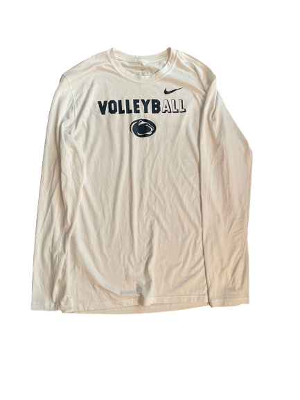 Haleigh Washington Penn State Volleyball Nike Long Sleeve Shirt (Size L)