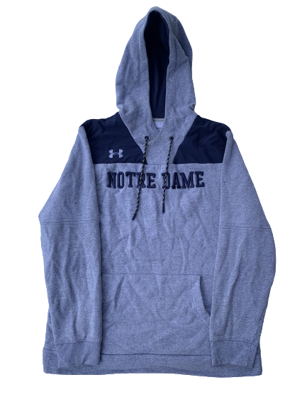Arike Ogunbowale Notre Dame Team Issued Sweatshirt (Size L)
