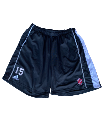Pauly Milto Indiana Baseball Team Issued Workout Shorts with Number (Size XL)