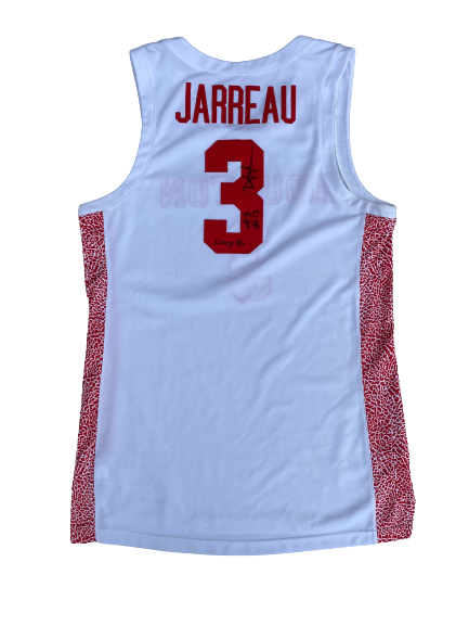 DeJon Jarreau Houston Basketball SIGNED Game Worn Jersey (Size M)