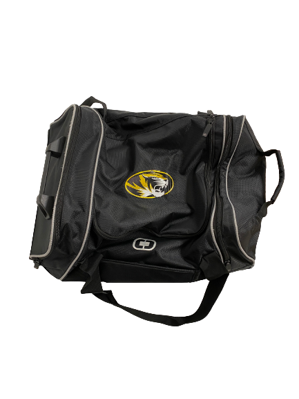 Sean Koetting Missouri Football Player-Exclusive Carry-On Rolling Duffel Bag (PRICE INCLUDES ADDITIONAL SHIPPING FEES)
