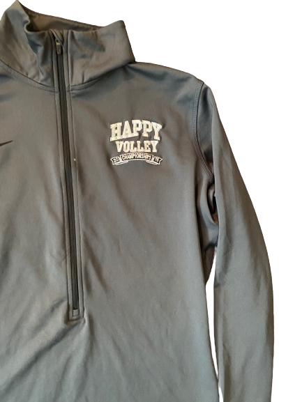 Haleigh Washington Penn State "Happy Volley" 2015 Championships 1/4 Zip (Size L)
