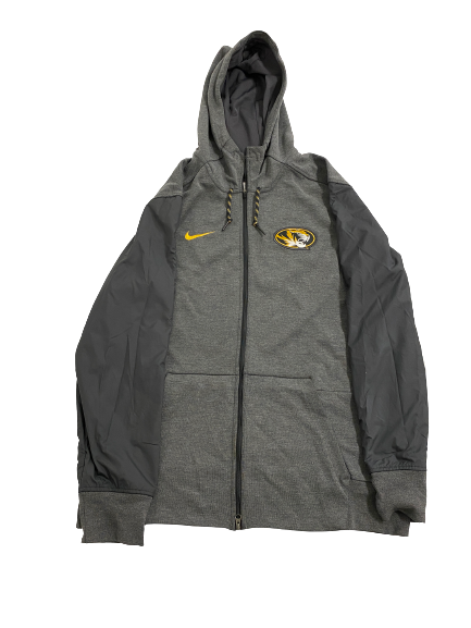 Sean Koetting Missouri Football Team-Issued Zip-Up Jacket (Size L)