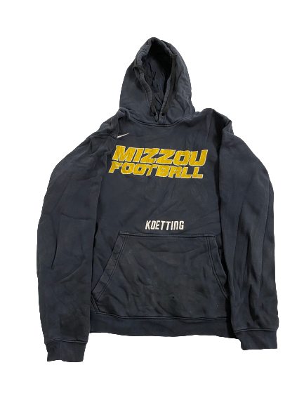 Sean Koetting Missouri Football Player-Exclusive Sweatshirt (Size L)
