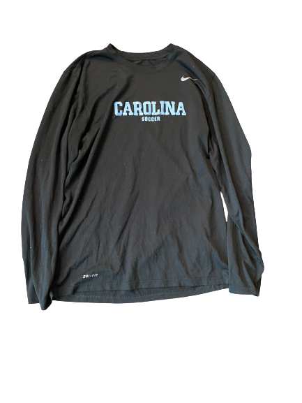 Zoe Redei North Carolina Soccer Nike Long Sleeve Shirt (Size M)