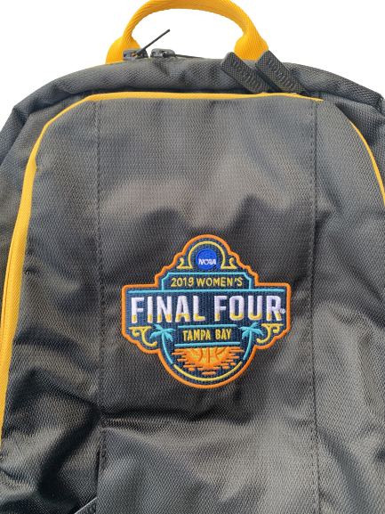Chloe Jackson Baylor Player Exclusive 2019 Final Four Backpack