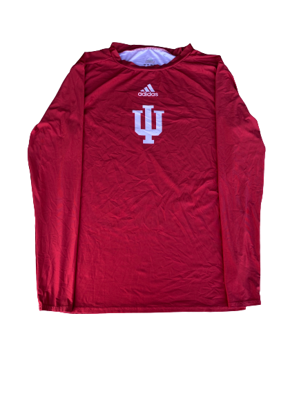 Pauly Milto Indiana Baseball Team Issued Long Sleeve Shirt (Size XL)