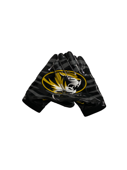 Sean Koetting Missouri Football Player-Exclusive Gloves (Size XL)