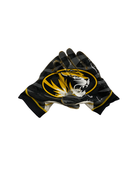 Sean Koetting Missouri Football Player-Exclusive Gloves (Size XXL)