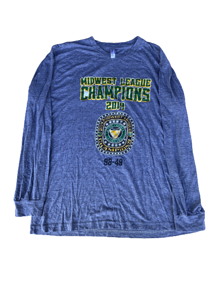 Shawon Dunston Jr. 2014 Kane County Cougars Midwest League Champions Shirt (Size L)