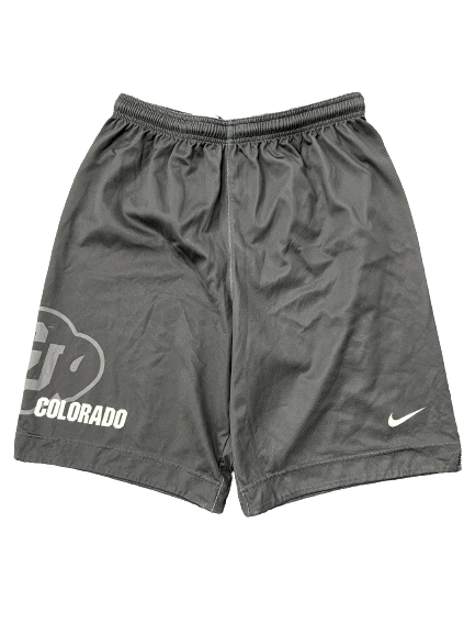 Maddox Daniels Colorado Basketball Player Exclusive Practice Shorts (Size L)